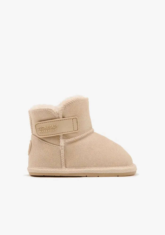 Beige napa respectful australian toddler boot