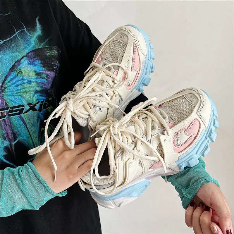 Breathable Chunky Sneakers