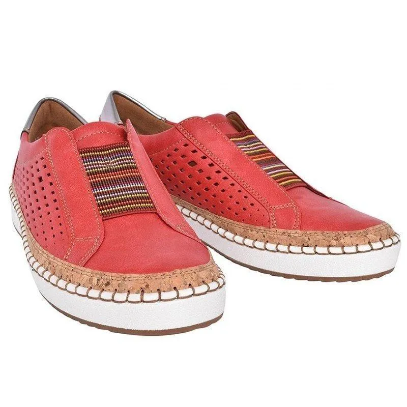 Breathable Elastic Band Casual Flats