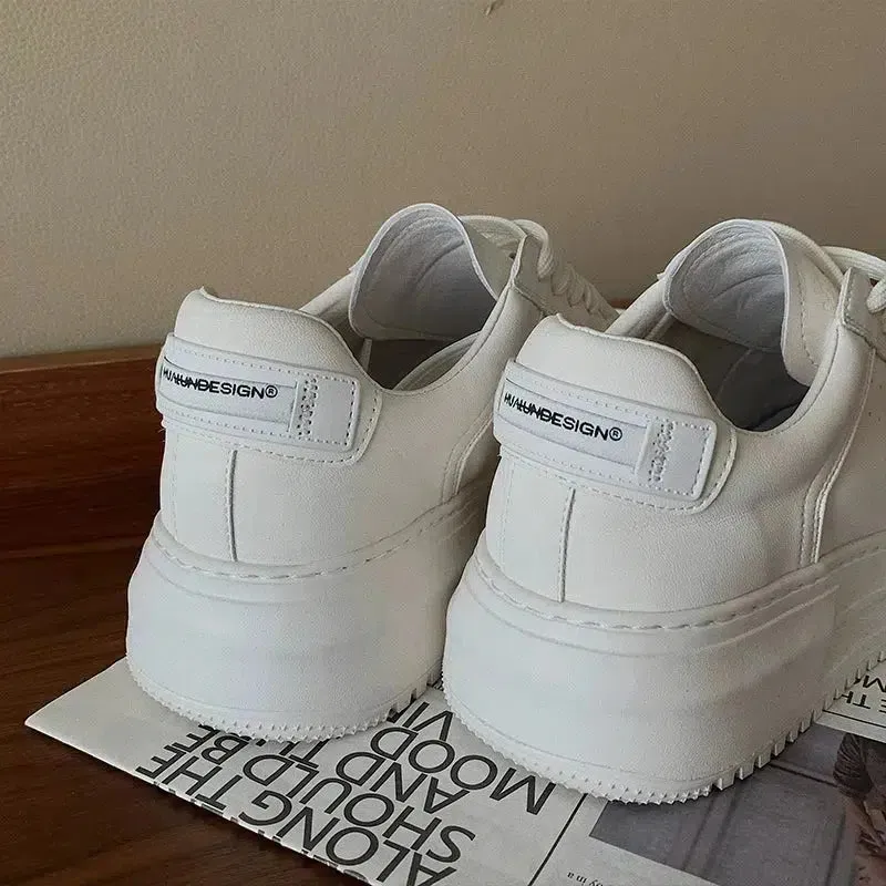 Breathable Leather Sneakers