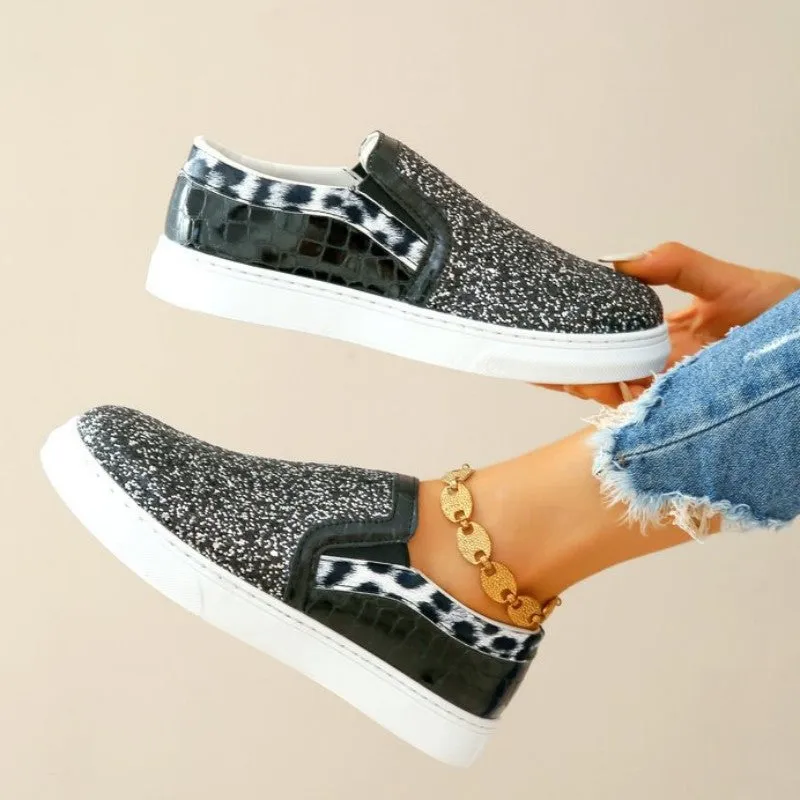 Casual Patchwork Round Comfortable Out Door Flats Shoes