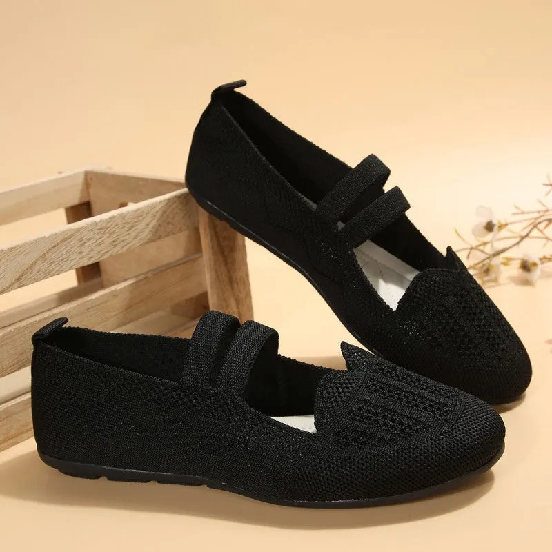 Comfortable Breathable Mesh Flats