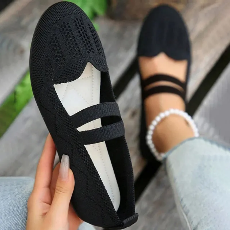 Comfortable Breathable Mesh Flats