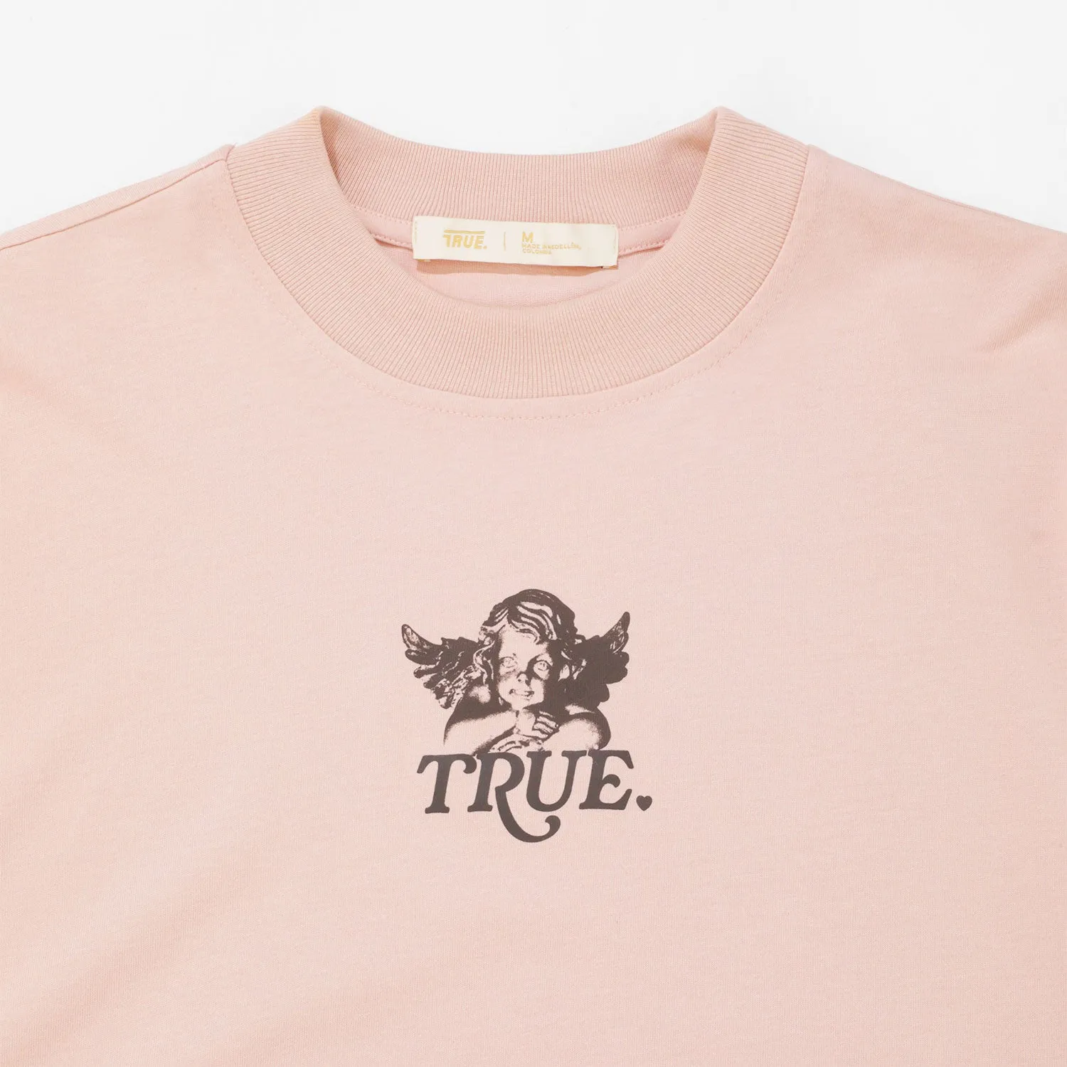 Cupid Oversized T-Shirt - Soft Pink