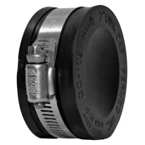 Eazy Connector Stop End Cap (Flexible Rubber Boot)