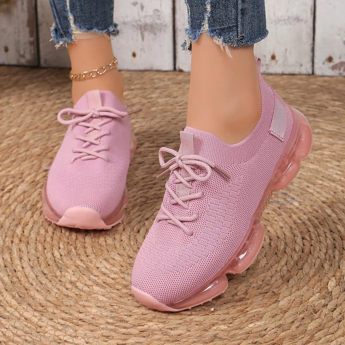 Elspeth - Trendy Breathable Mesh Sneakers for Women