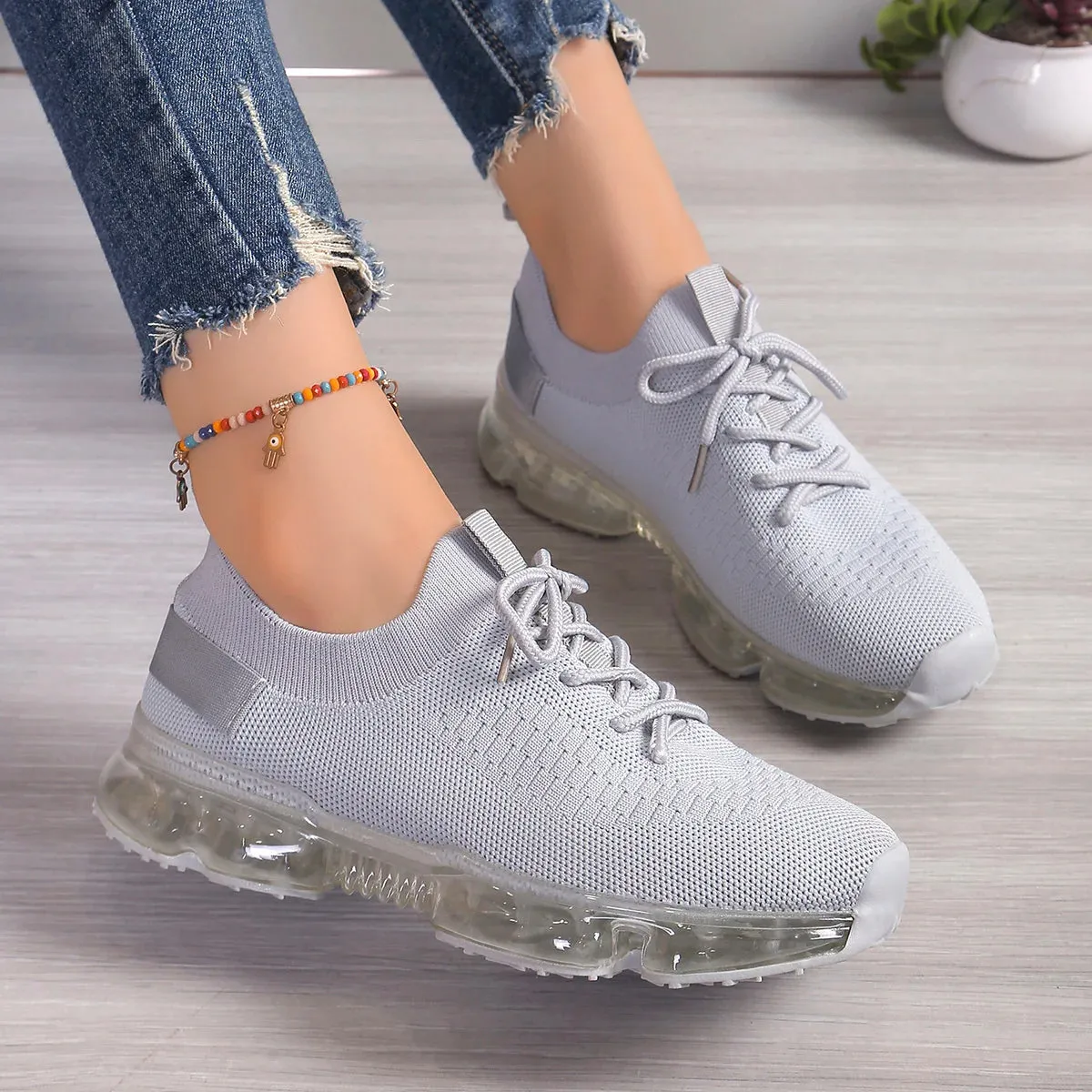 Elspeth - Trendy Breathable Mesh Sneakers for Women