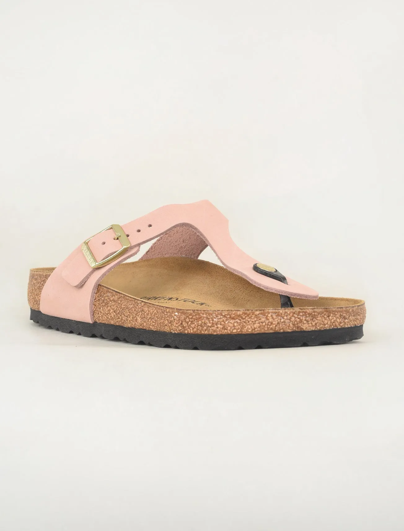 Gizeh Nubuk Sandal, Soft Pink