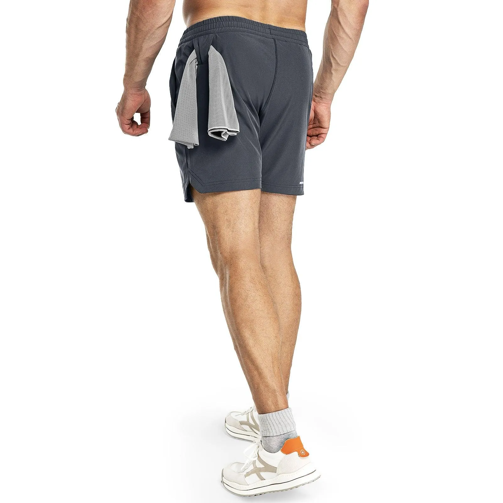 Men's 7" Running Shorts with 3 Pockets