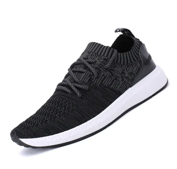 Men's Breathable Lace-Up Casual Sneakers Large Size