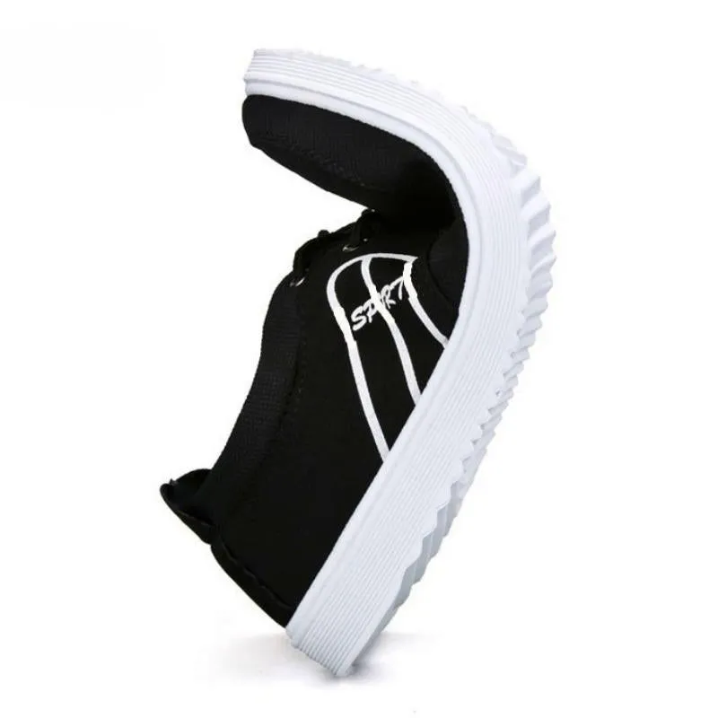 Men's Casual Breathable Canvas Flat Shoes