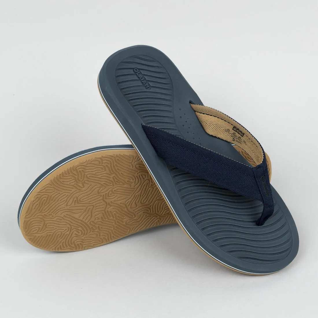 Men's Flip-flops - 500 Navy