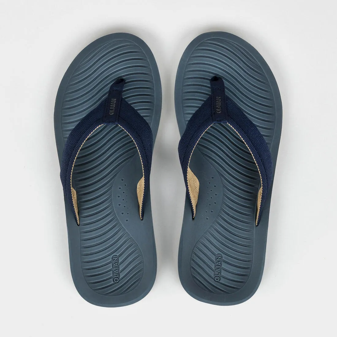 Men's Flip-flops - 500 Navy