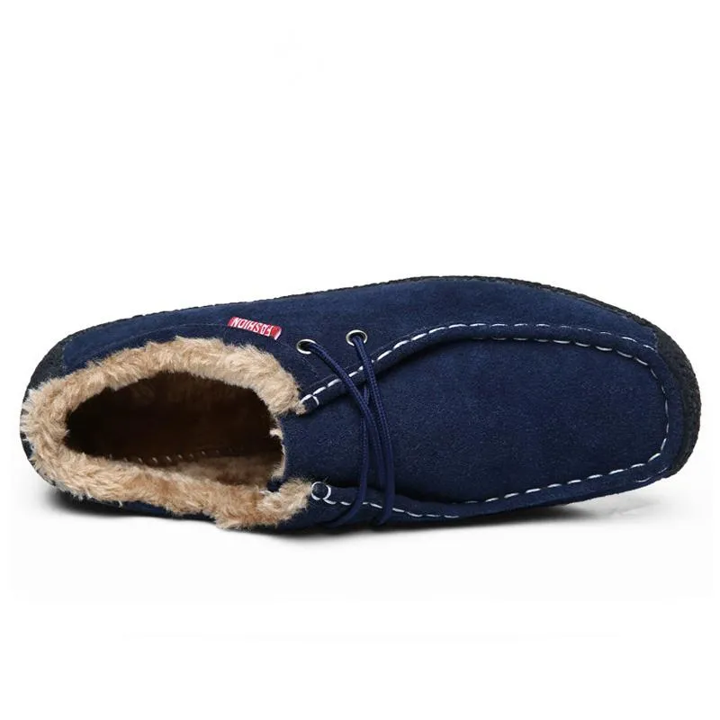 Men's Winter Casual Shoes With Plush