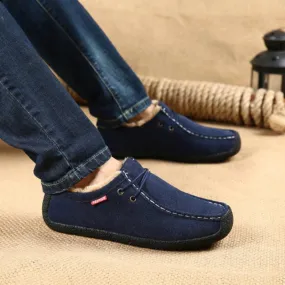 Men's Winter Casual Shoes With Plush