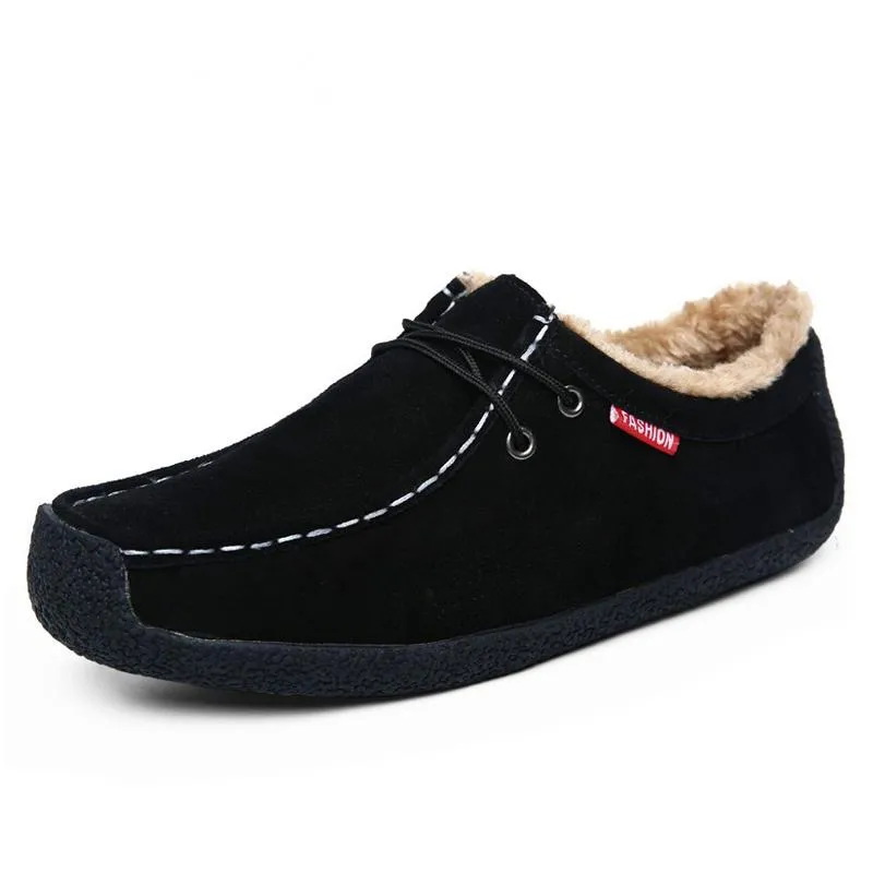 Men's Winter Casual Shoes With Plush