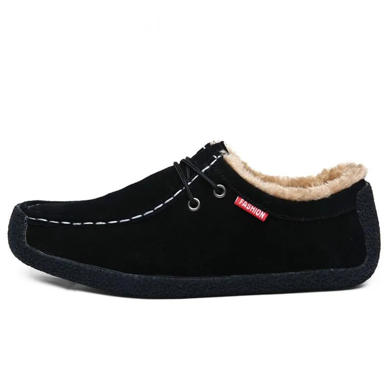 Men's Winter Casual Shoes With Plush