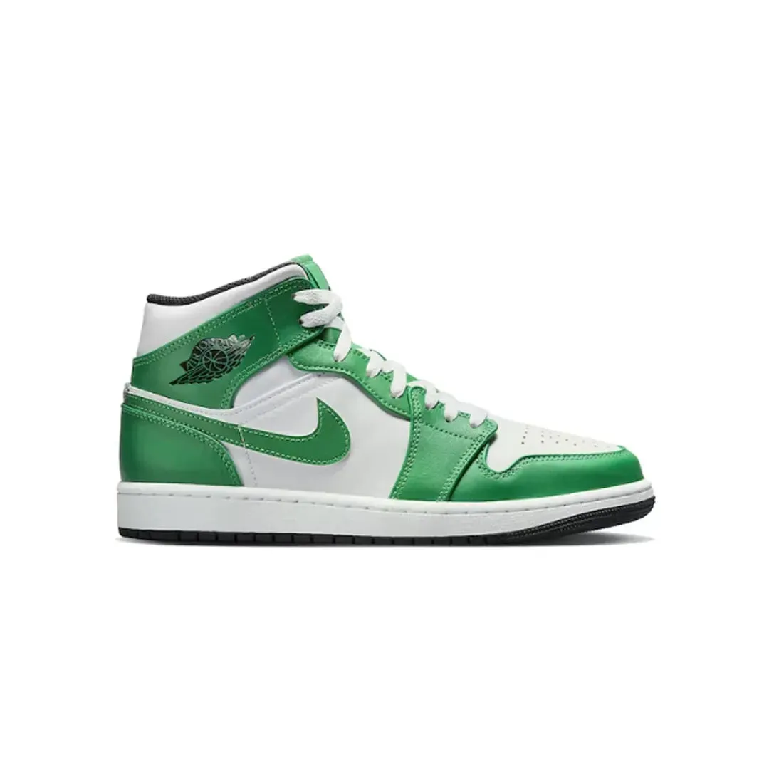 Nike Air Jordan 1 Mid Lucky Green Sale