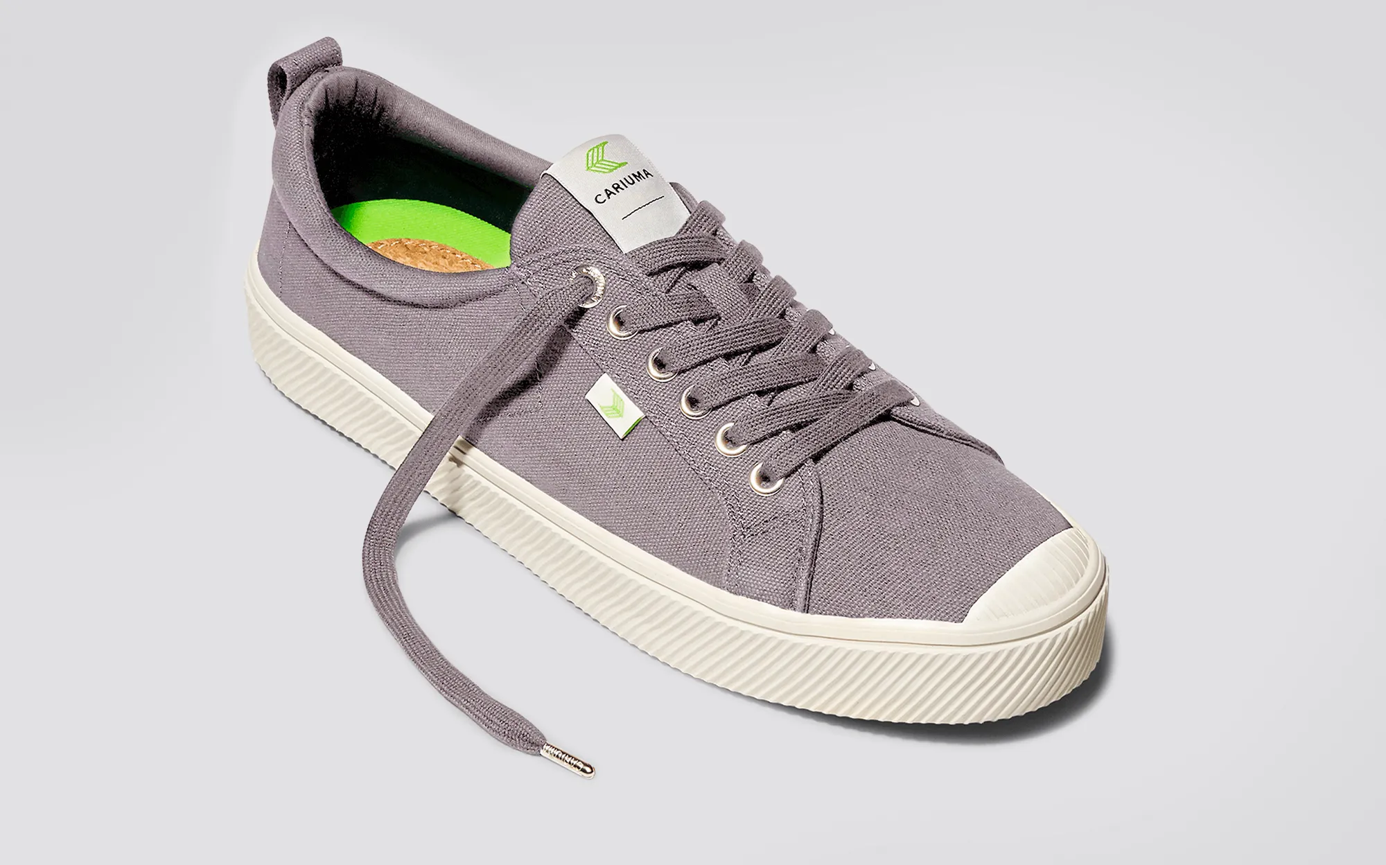 OCA Low Mystic Grey Canvas Sneaker Men