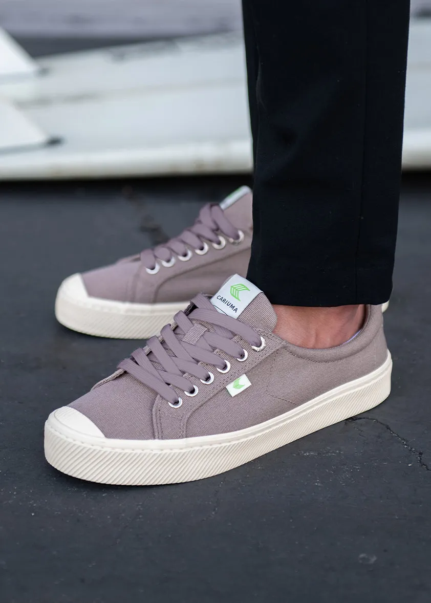 OCA Low Mystic Grey Canvas Sneaker Men