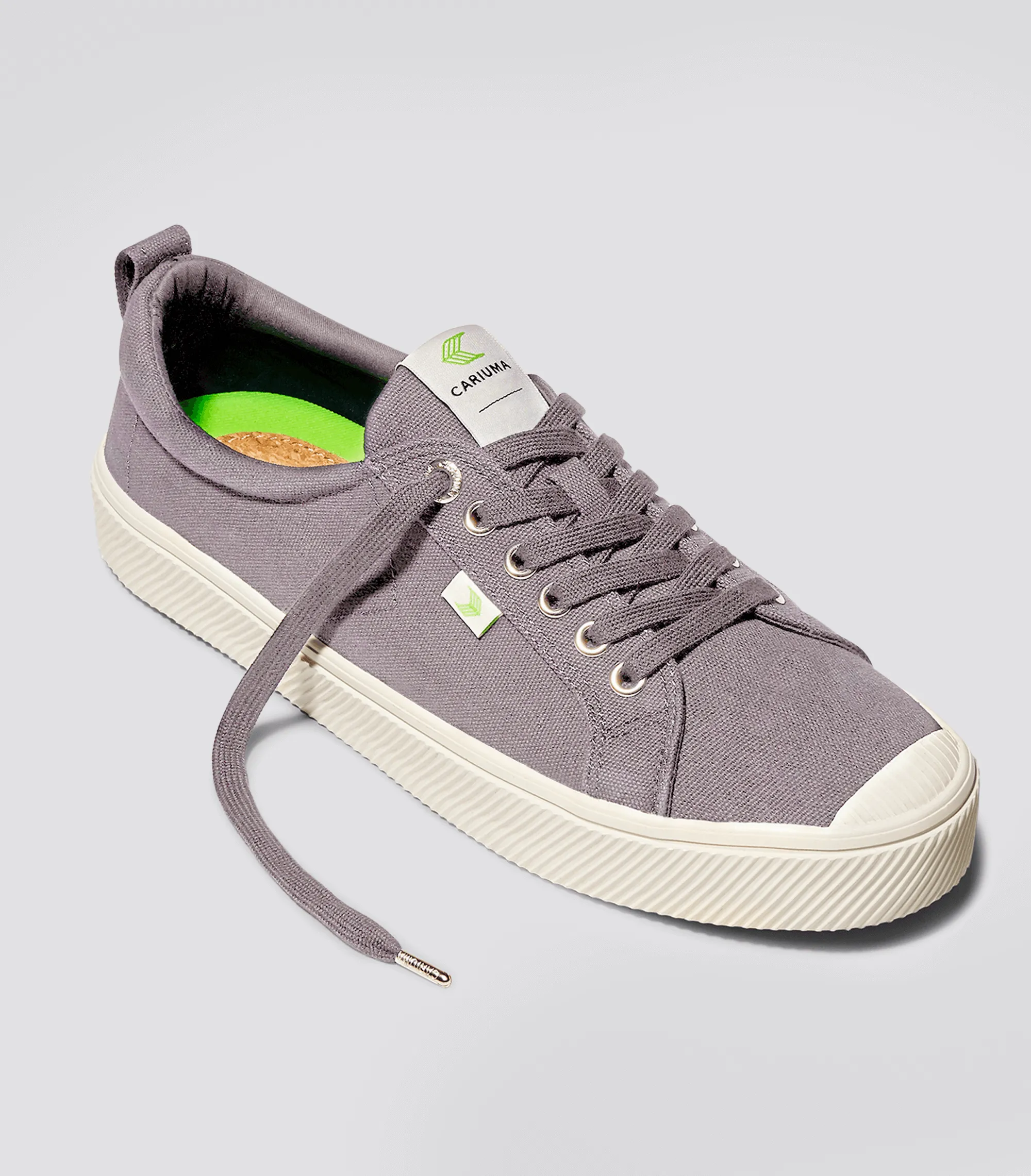 OCA Low Mystic Grey Canvas Sneaker Men