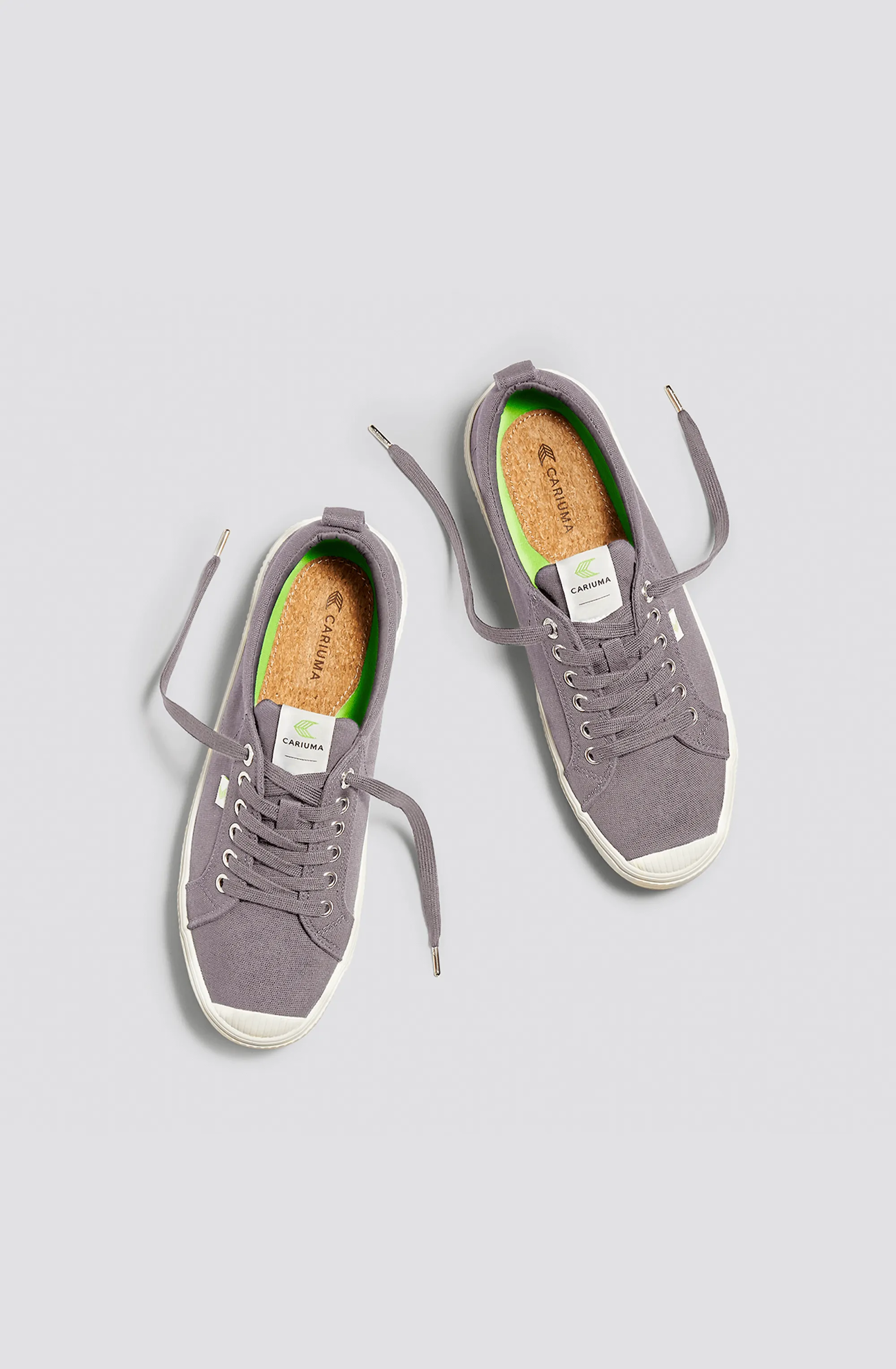 OCA Low Mystic Grey Canvas Sneaker Men