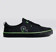 OCA Low Razer All Black Canvas Sneaker Women