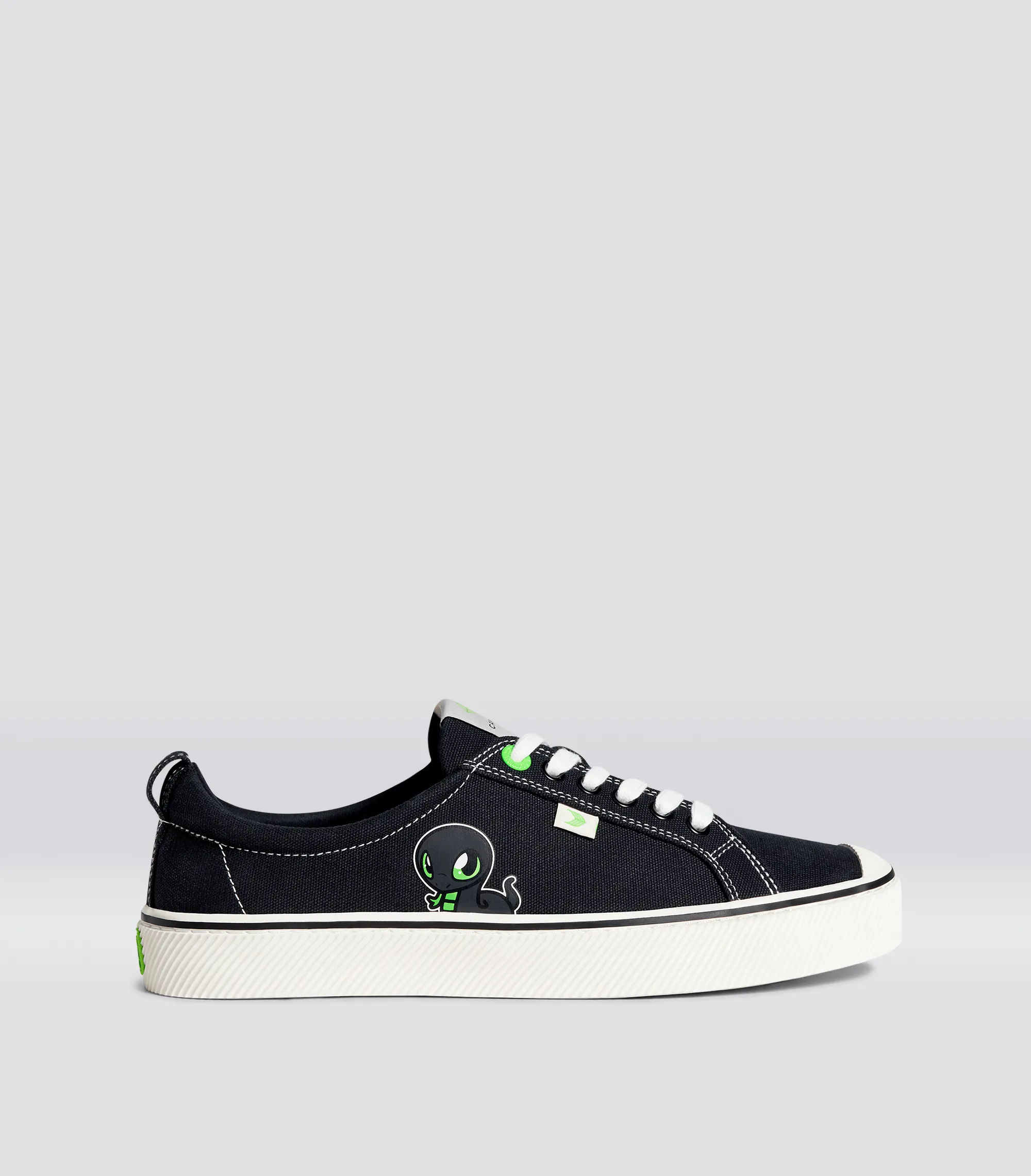 OCA Low Razer Black Canvas Sneaker Men