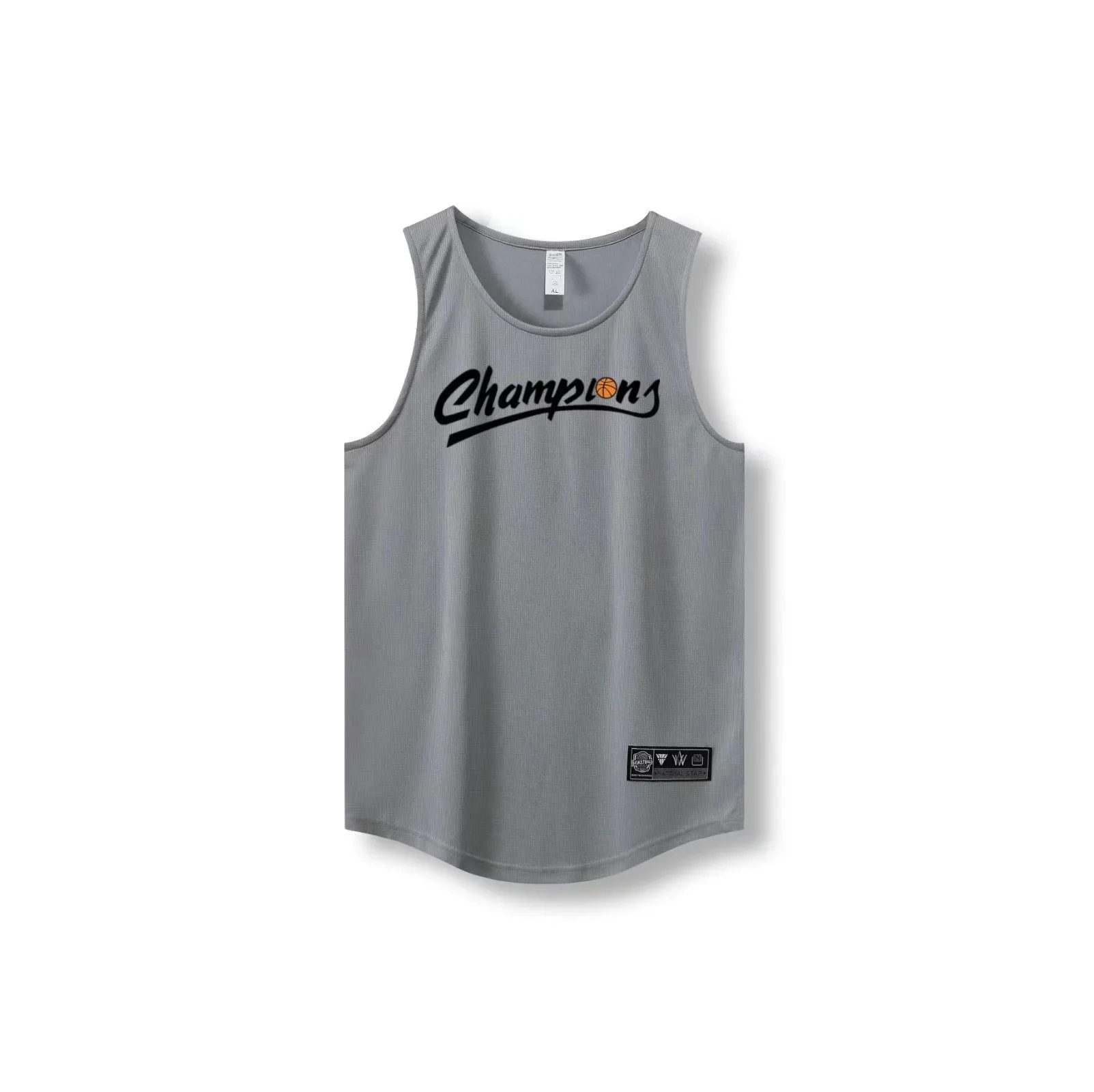 Outdoor Street Basketball Gym Sleeveless Letter Print Shirt