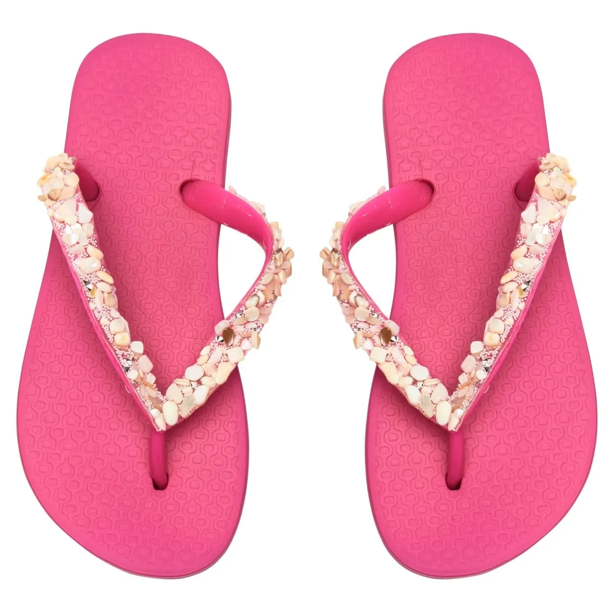 SEASHELL FLIP FLOP SANDALS