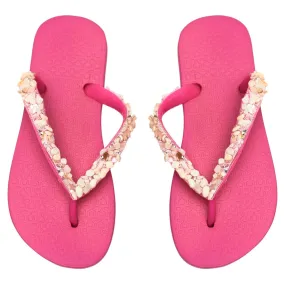 SEASHELL FLIP FLOP SANDALS