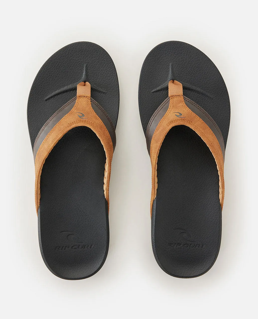 Soft Top Open Toe - Black/Brown