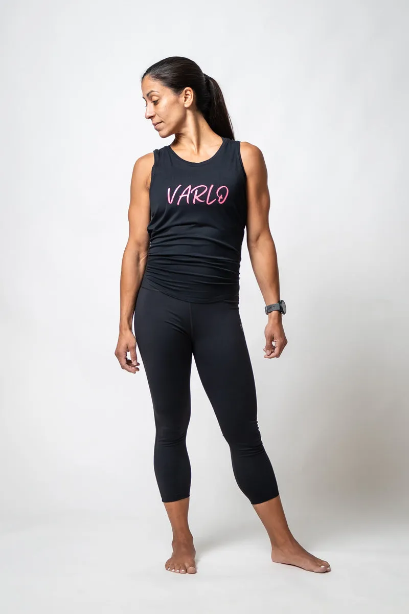 SOHO Women's Tie-Back Tank (Black)