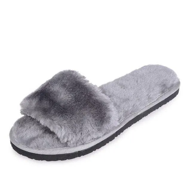 Solid Soft Lightweight Summer Beach Slippers