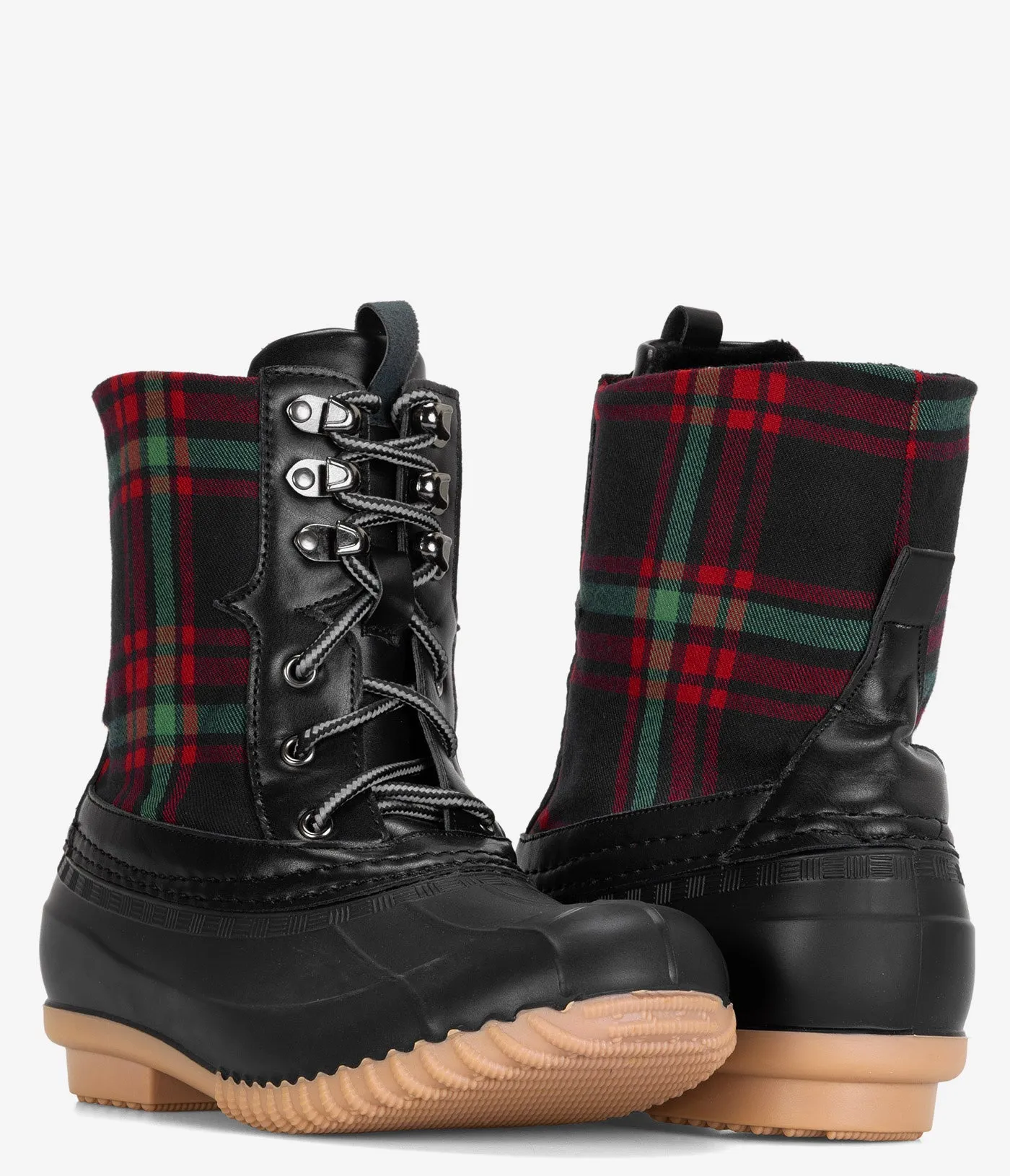 Spring Step Duckie Plaid Boot - Women