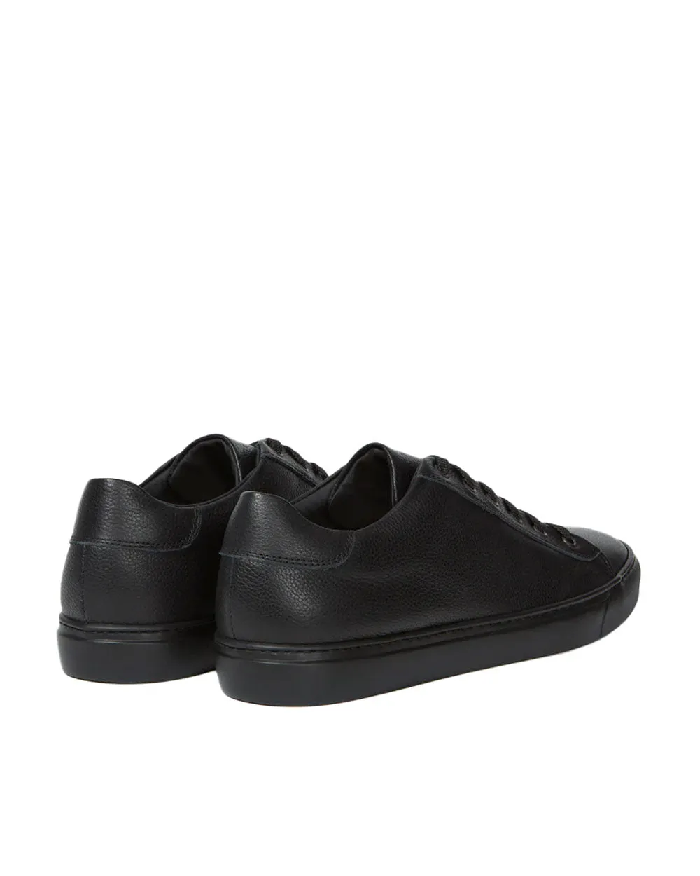 Travis Deerskin Lacep Sneaker in Black