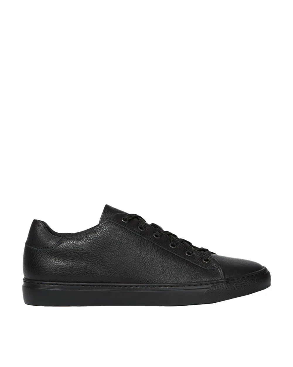 Travis Deerskin Lacep Sneaker in Black