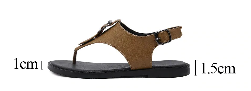 Women's Summer Casual Soft Leather Sandals