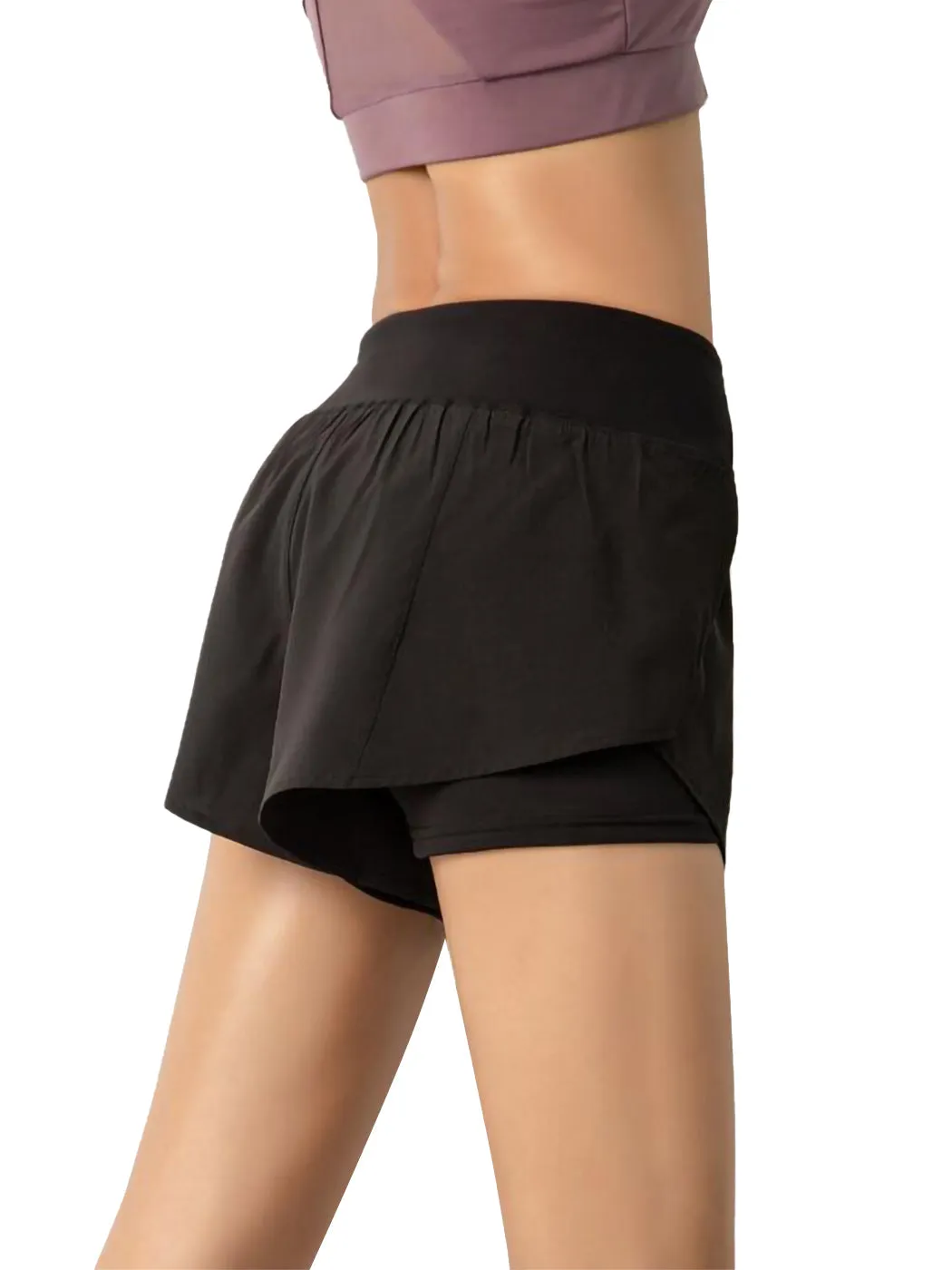 Workout Running Shorts Quick Dry with Pocket by Anna-Kaci