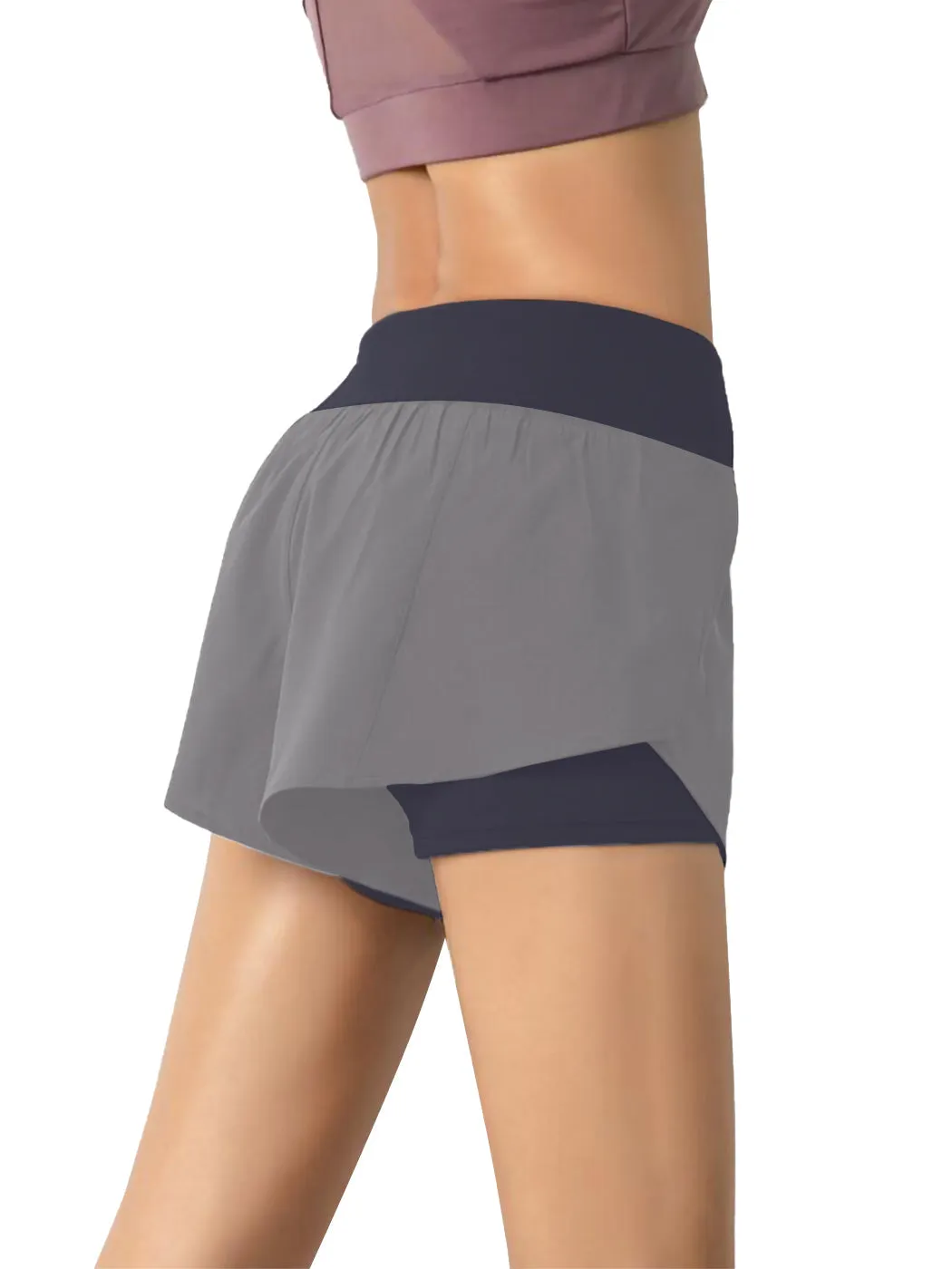 Workout Running Shorts Quick Dry with Pocket by Anna-Kaci