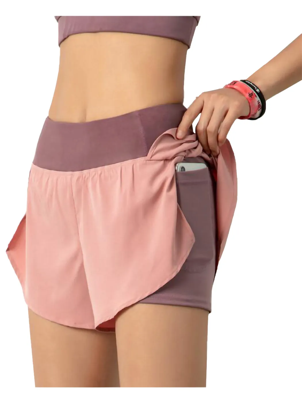 Workout Running Shorts Quick Dry with Pocket